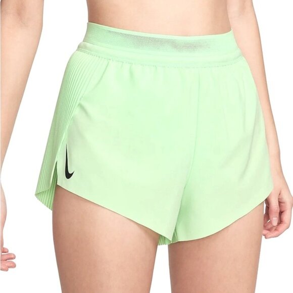 Nike AeroSwift Women's Dri-FIT ADV Mid-Rise Brief-Lined 3" Running Shorts - Picture 1 of 7